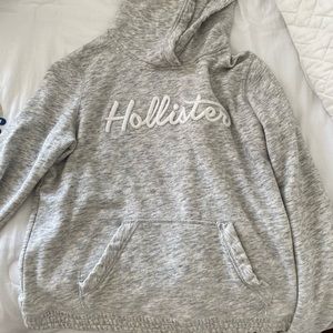 Hollister gray comfortable hoodie